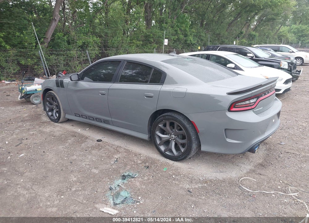 2019 DODGE CHARGER GT RWD VIN: 2C3CDXHGXKH513013