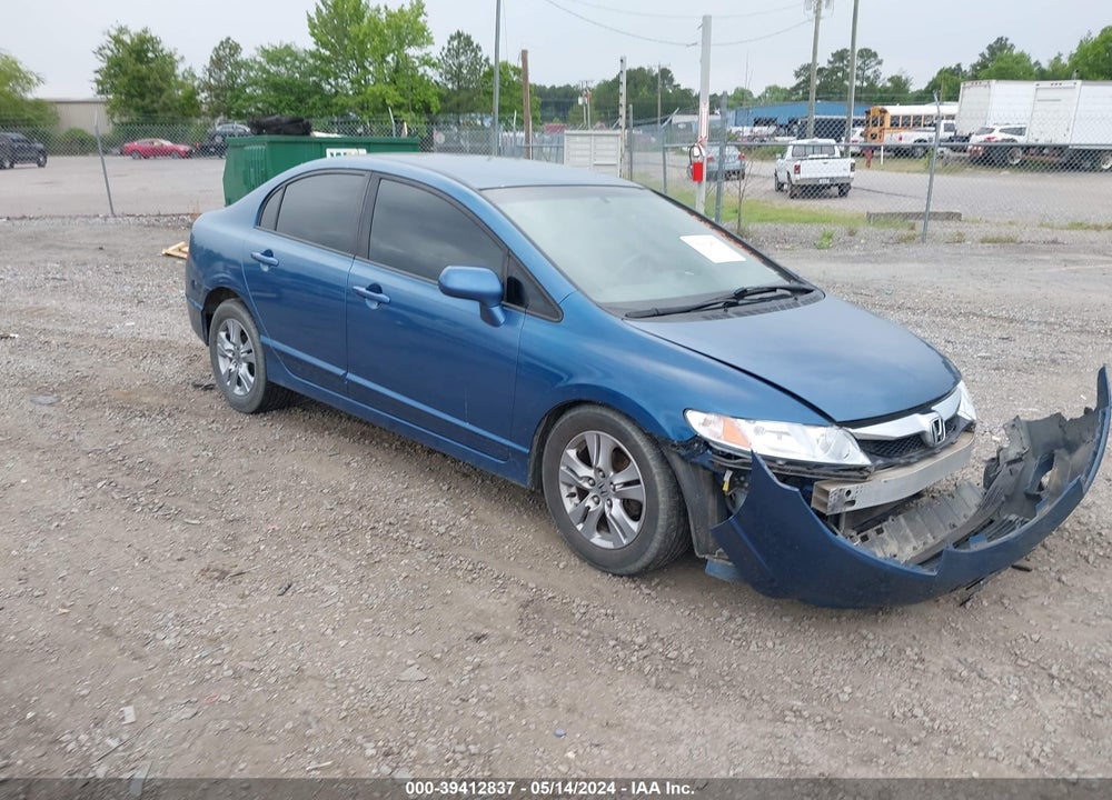 2011 HONDA CIVIC LX VIN: 2HGFA1F56BH519263
