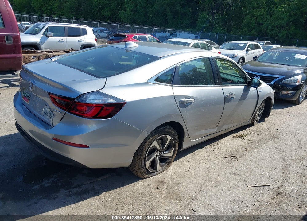 2022 HONDA INSIGHT EX VIN: 19XZE4F57NE010039