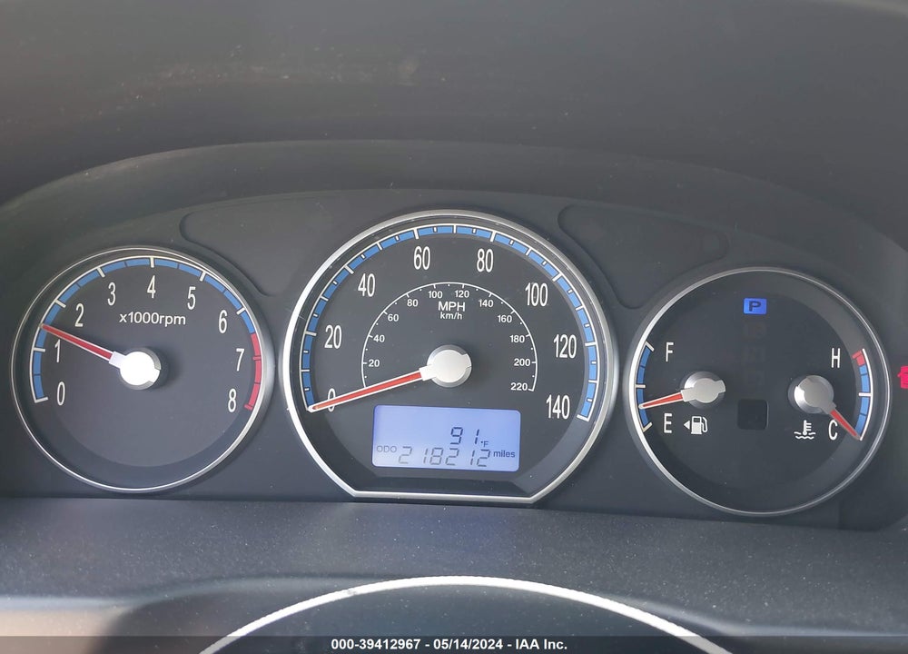 2009 HYUNDAI SANTA FE SE VIN: 5NMSH13E69H309760