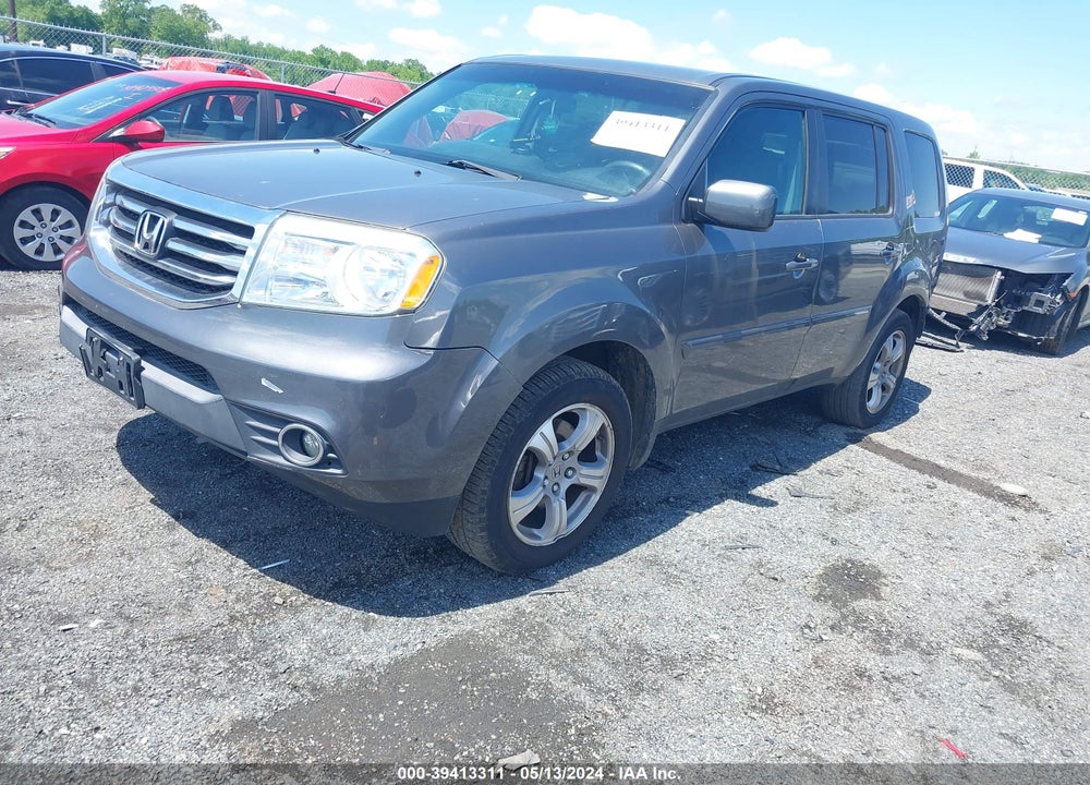2013 HONDA PILOT EX VIN: 5FNYF4H48DB002814