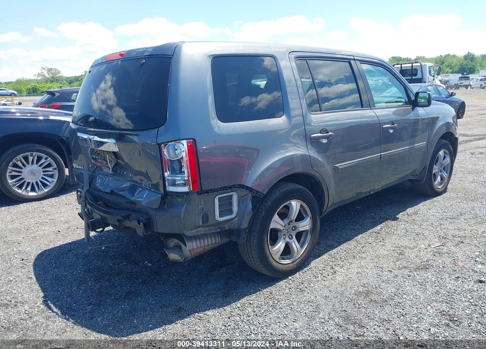 2013 HONDA PILOT EX VIN: 5FNYF4H48DB002814
