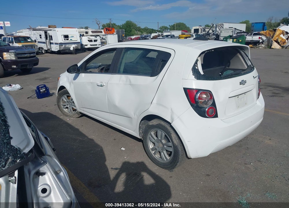 2015 CHEVROLET SONIC LT AUTO VIN: 1G1JC6SG7F4204040