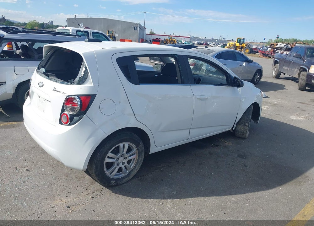 2015 CHEVROLET SONIC LT AUTO VIN: 1G1JC6SG7F4204040