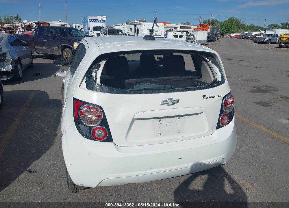 2015 CHEVROLET SONIC LT AUTO VIN: 1G1JC6SG7F4204040