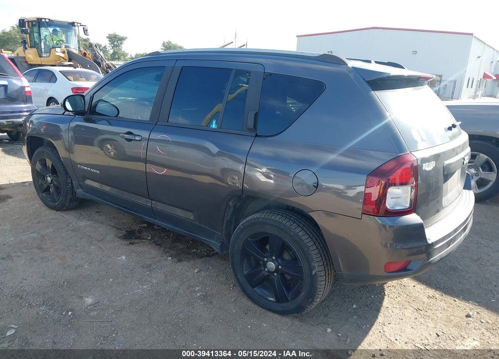 2016 JEEP COMPASS LATITUDE VIN: 1C4NJCEA8GD609149