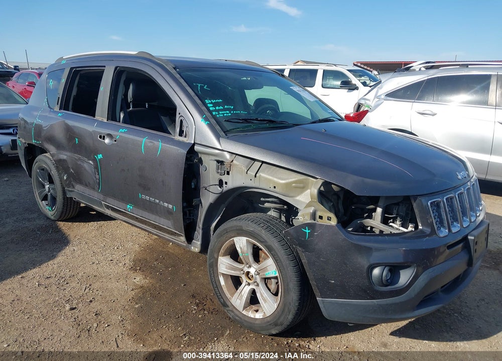 2016 JEEP COMPASS LATITUDE VIN: 1C4NJCEA8GD609149