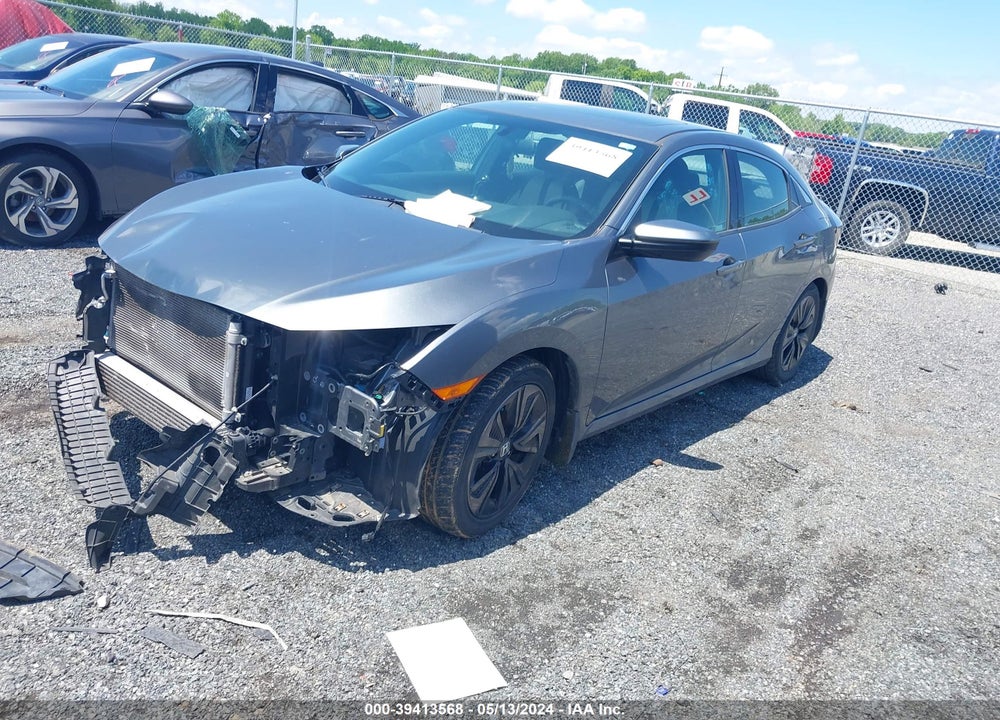 2018 HONDA CIVIC EX VIN: SHHFK7H5XJU425496