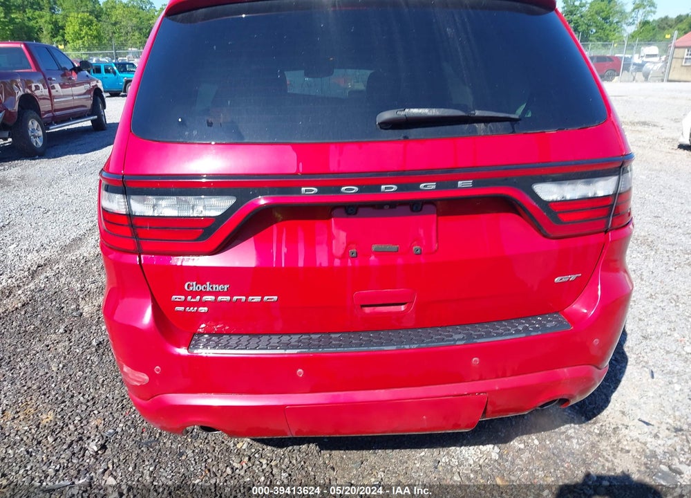 2017 DODGE DURANGO GT AWD VIN: 1C4RDJDG4HC878808