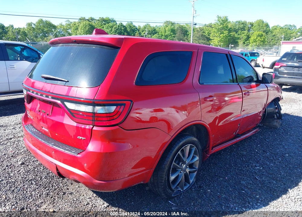 2017 DODGE DURANGO GT AWD VIN: 1C4RDJDG4HC878808