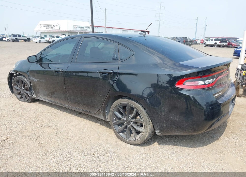 2016 DODGE DART SXT SPORT BLACKTOP VIN: 1C3CDFFA3GD822853