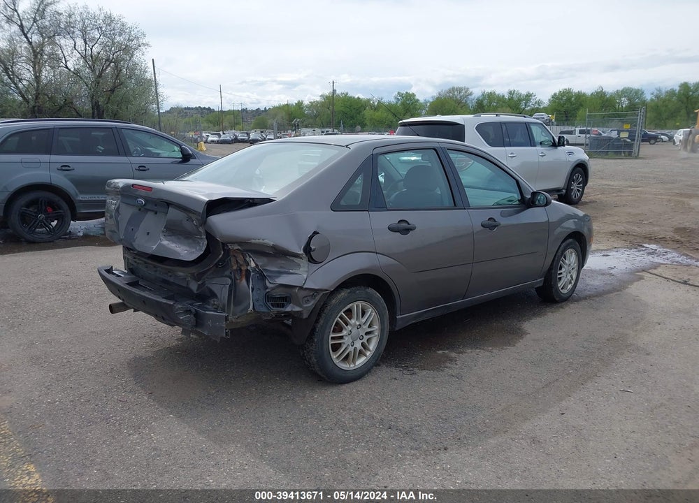 2006 FORD FOCUS ZX4 VIN: 1FAHP34N16W249795