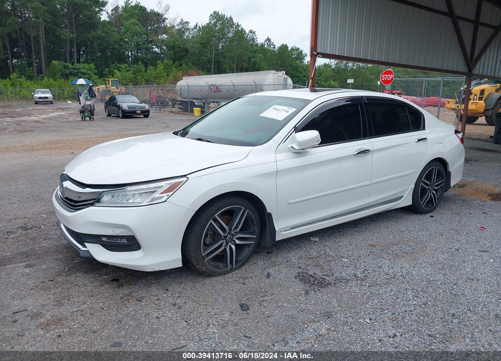 2016 HONDA ACCORD TOURING VIN: 1HGCR3F90GA017896