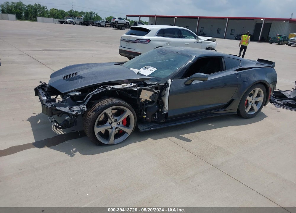 2017 CHEVROLET CORVETTE GRAND SPORT VIN: 1G1Y12D74H5116070
