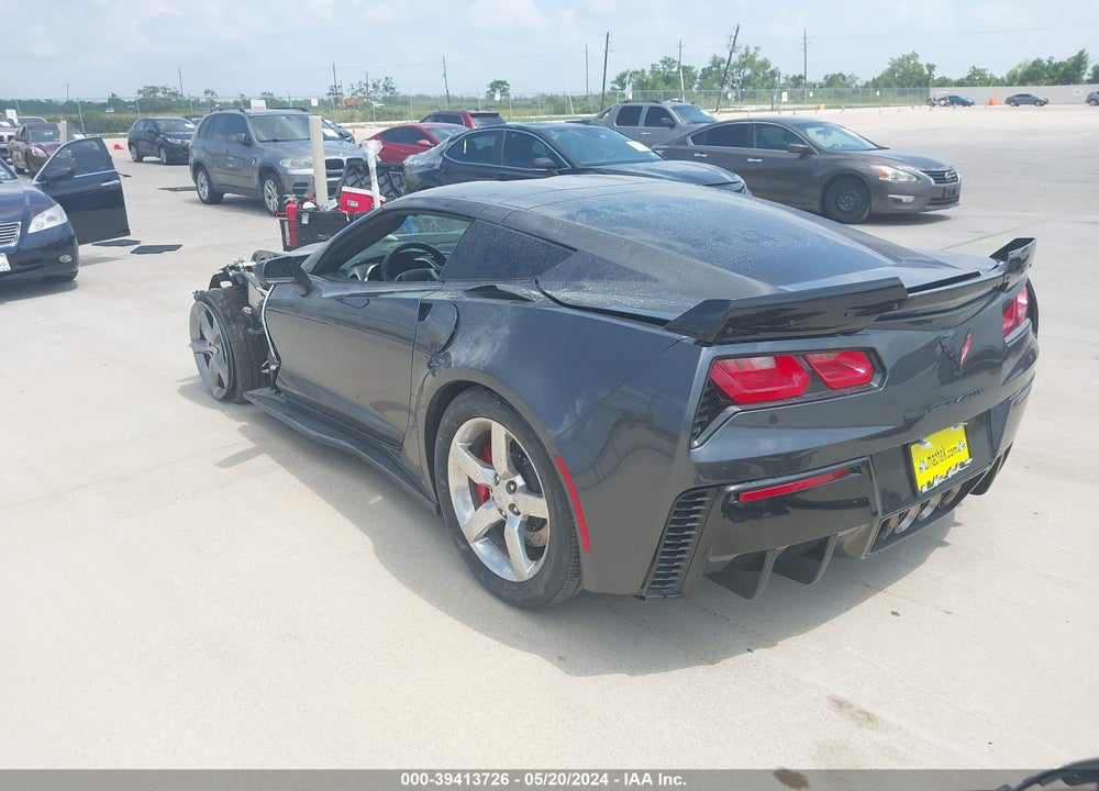 2017 CHEVROLET CORVETTE GRAND SPORT VIN: 1G1Y12D74H5116070