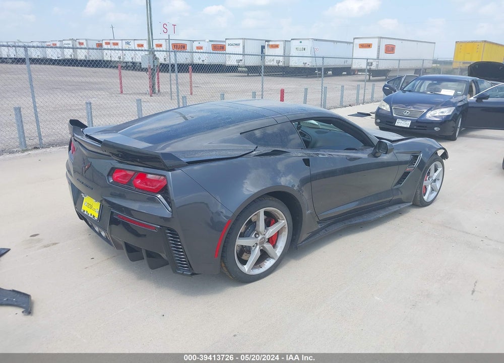2017 CHEVROLET CORVETTE GRAND SPORT VIN: 1G1Y12D74H5116070