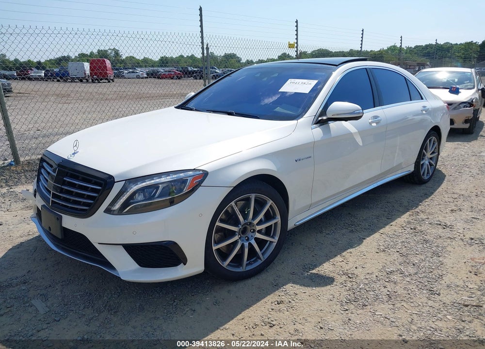 2014 MERCEDES-BENZ S 63 AMG 4MATIC VIN: WDDUG7JBXEA020155