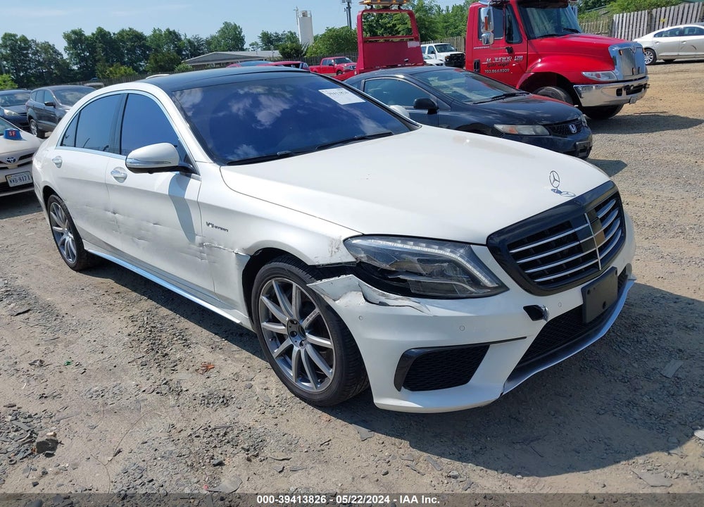 2014 MERCEDES-BENZ S 63 AMG 4MATIC VIN: WDDUG7JBXEA020155