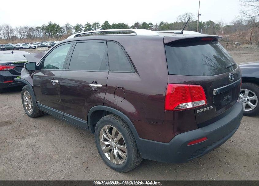 2011 KIA SORENTO EX V6 VIN: 5XYKUDA21BG116356