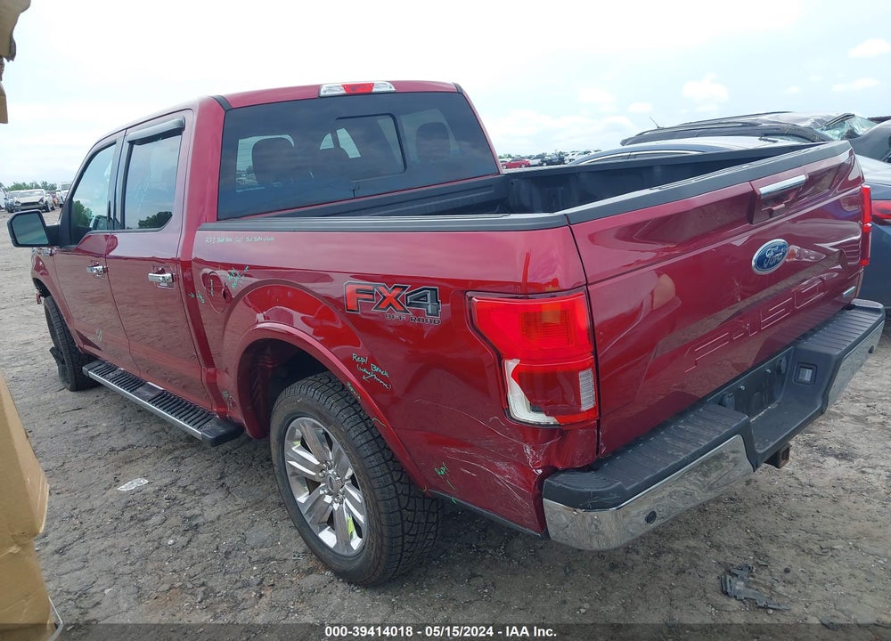 2019 FORD F-150 LARIAT VIN: 1FTEW1E48KFC54027