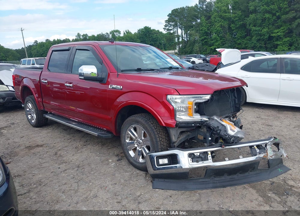 2019 FORD F-150 LARIAT VIN: 1FTEW1E48KFC54027
