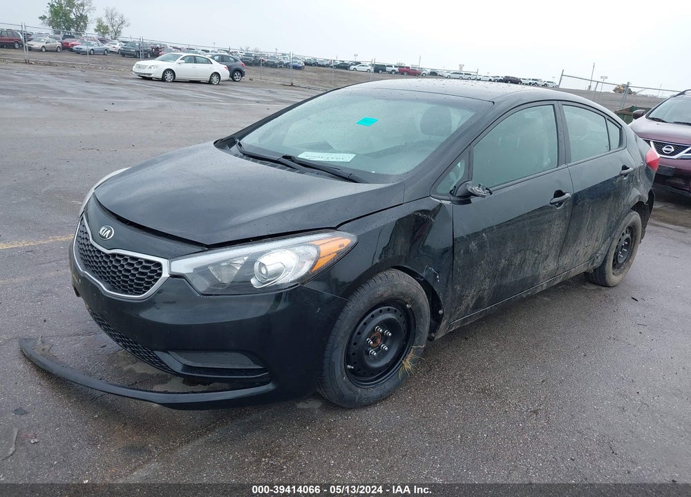 2016 KIA FORTE LX VIN: KNAFK4A64G5521666