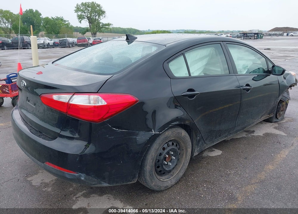 2016 KIA FORTE LX VIN: KNAFK4A64G5521666