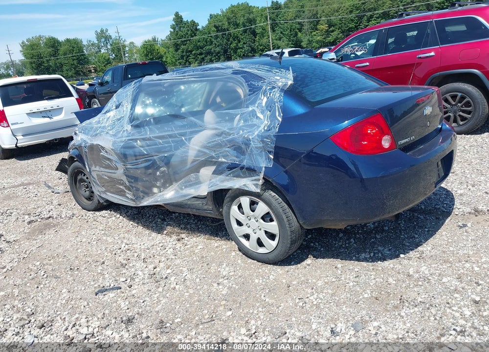 2009 CHEVROLET COBALT LS VIN: 1G1AS58H297135595