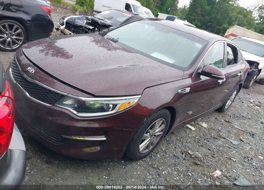 2016 KIA OPTIMA LX VIN: 5XXGT4L31GG039448
