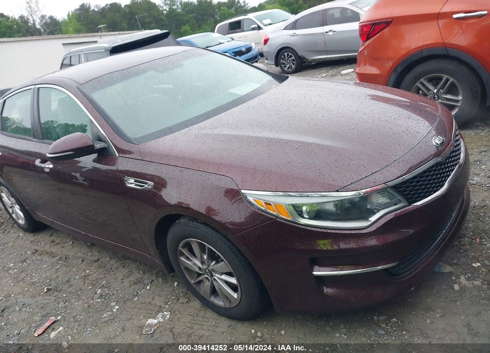 2016 KIA OPTIMA LX VIN: 5XXGT4L31GG039448