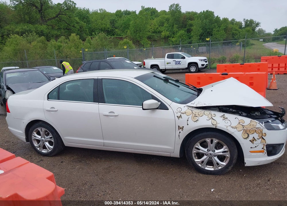2012 FORD FUSION SE VIN: 3FAHP0HA0CR382536