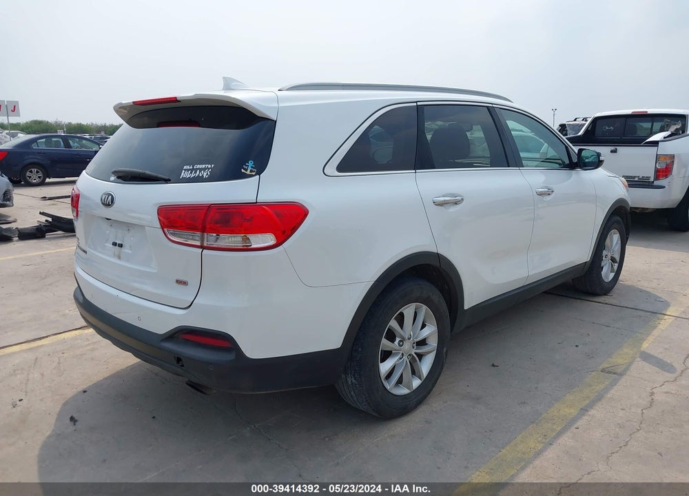 2016 KIA SORENTO VIN: 5XYPG4A3XGG121214