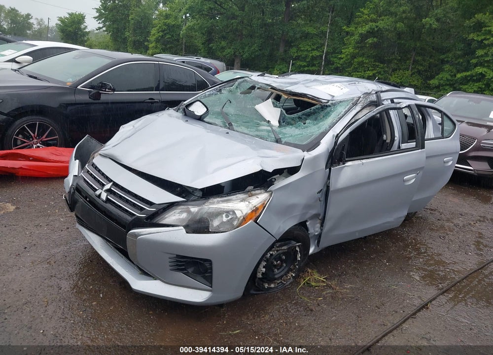2021 MITSUBISHI MIRAGE G4 CARBONITE EDITION/ES/LE VIN: ML32FUFJ3MHF00617