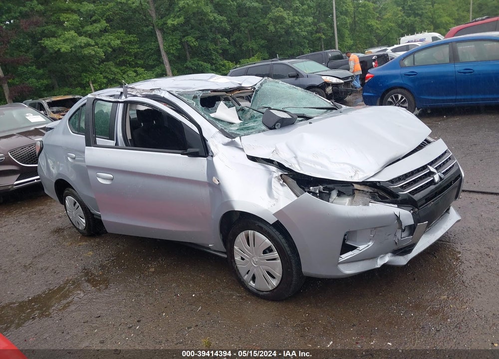 2021 MITSUBISHI MIRAGE G4 CARBONITE EDITION/ES/LE VIN: ML32FUFJ3MHF00617