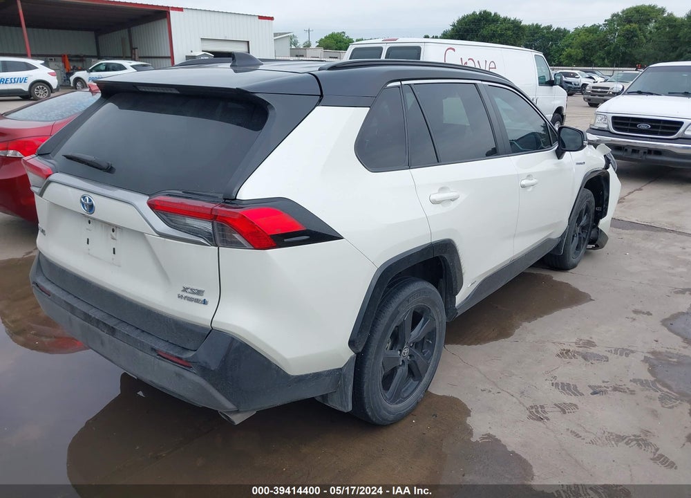 2021 TOYOTA RAV4 XSE HYBRID VIN: 2T3E6RFV5MW011945