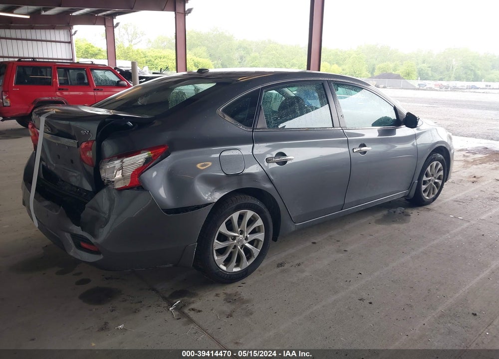 2019 NISSAN SENTRA SV VIN: 3N1AB7AP8KL602706