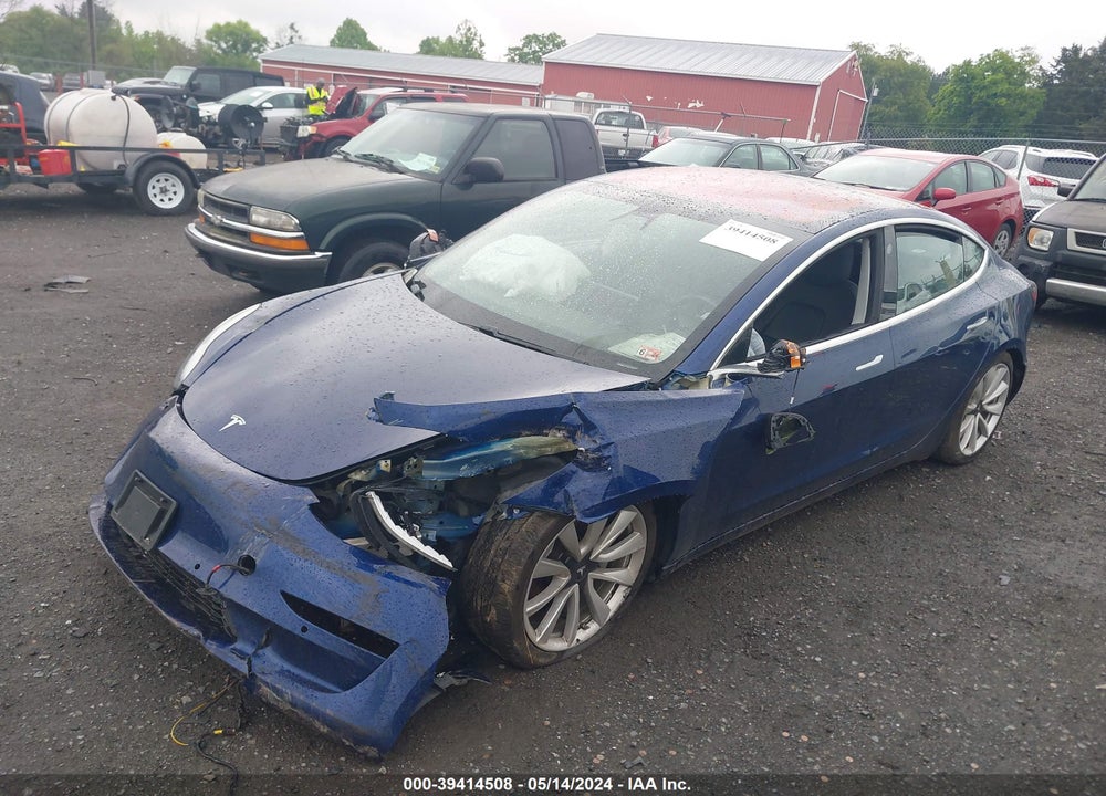 2018 TESLA MODEL 3 LONG RANGE/MID RANGE VIN: 5YJ3E1EA1JF048681