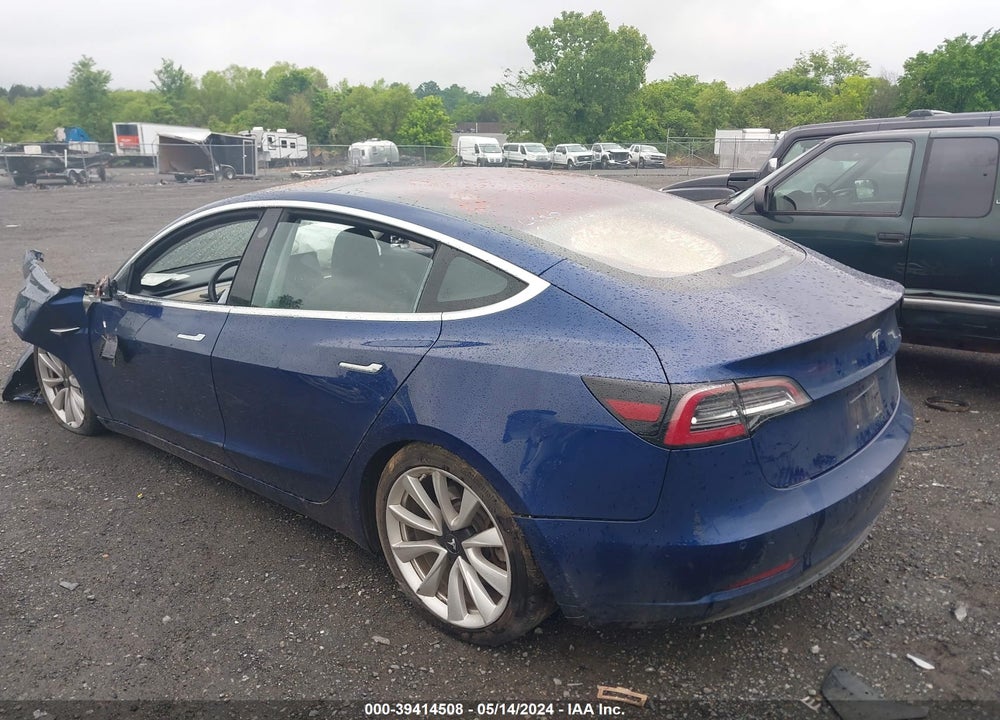 2018 TESLA MODEL 3 LONG RANGE/MID RANGE VIN: 5YJ3E1EA1JF048681