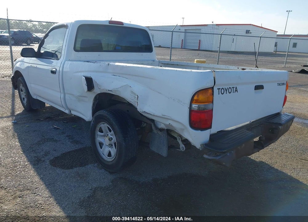 2004 TOYOTA TACOMA VIN: 5TENL42N44Z390460