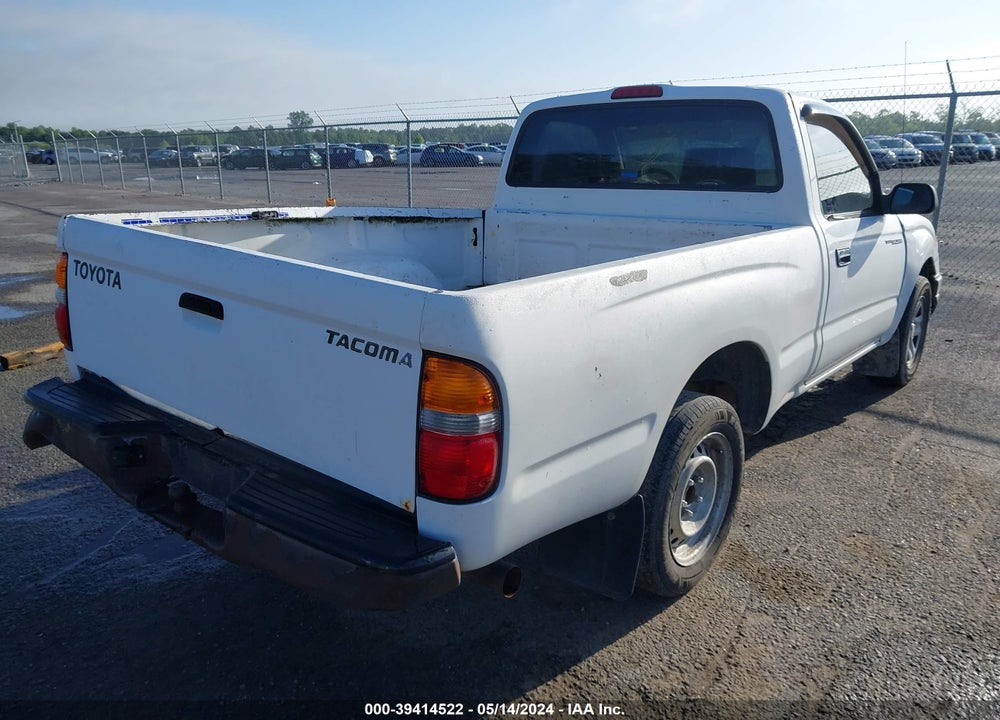 2004 TOYOTA TACOMA VIN: 5TENL42N44Z390460