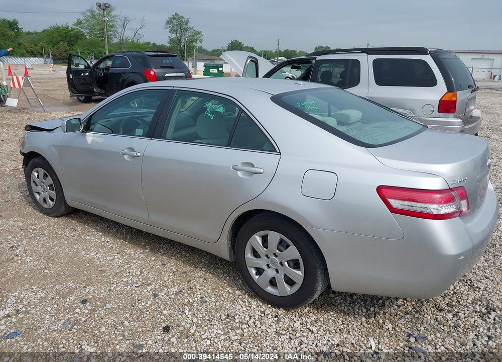 2010 TOYOTA CAMRY LE VIN: 4T4BF3EK4AR051144
