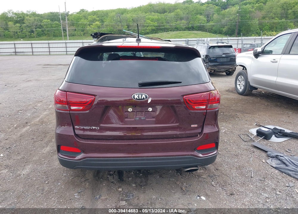 2019 KIA SORENTO 2.4L LX VIN: 5XYPG4A35KG436379