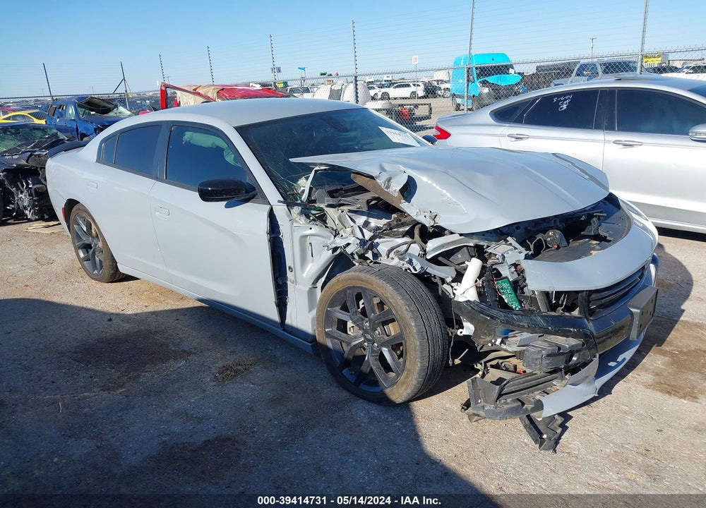 2022 DODGE CHARGER SXT RWD VIN: 2C3CDXBG9NH186228