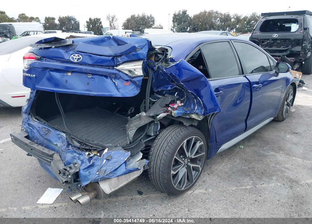 2020 TOYOTA COROLLA SE VIN: JTDS4RCE4LJ004320