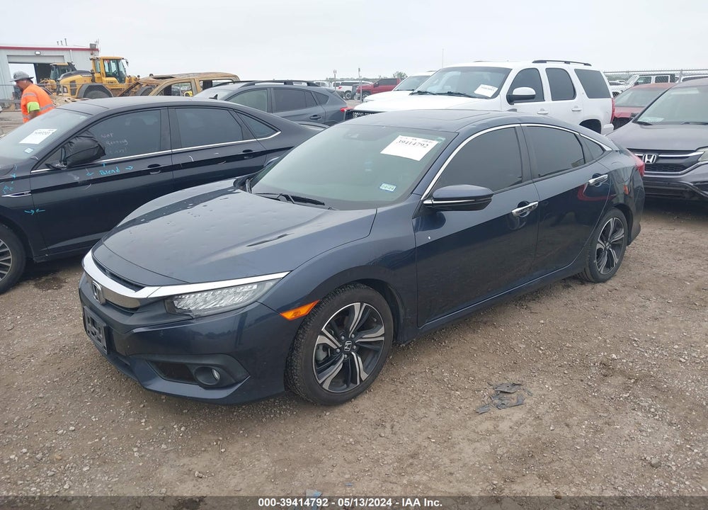 2017 HONDA CIVIC TOURING VIN: 19XFC1F98HE033179