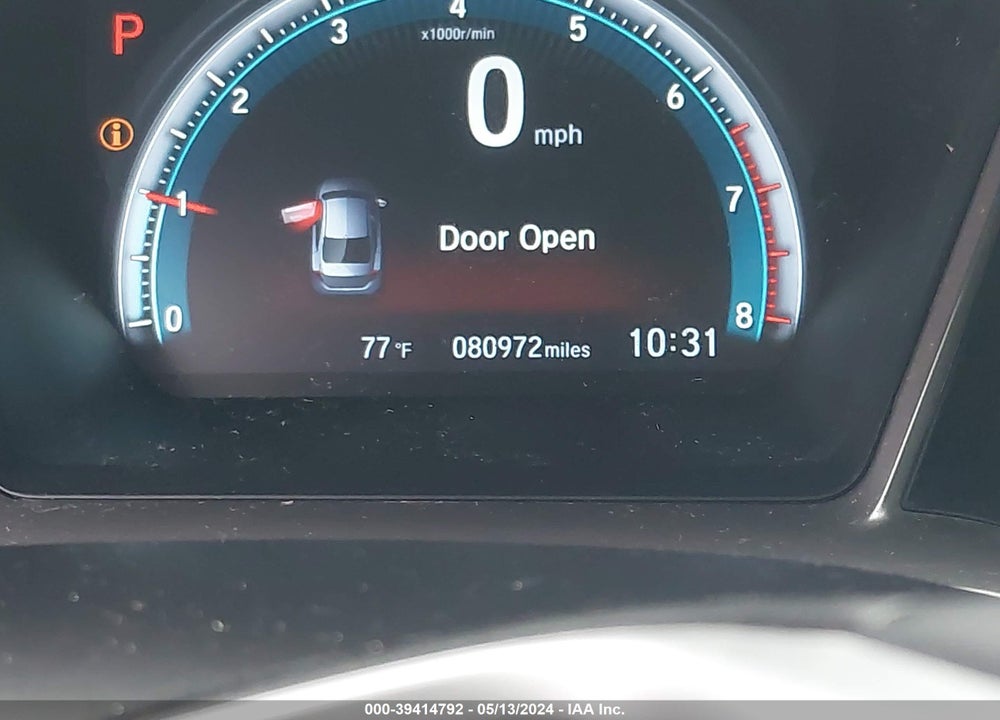 2017 HONDA CIVIC TOURING VIN: 19XFC1F98HE033179