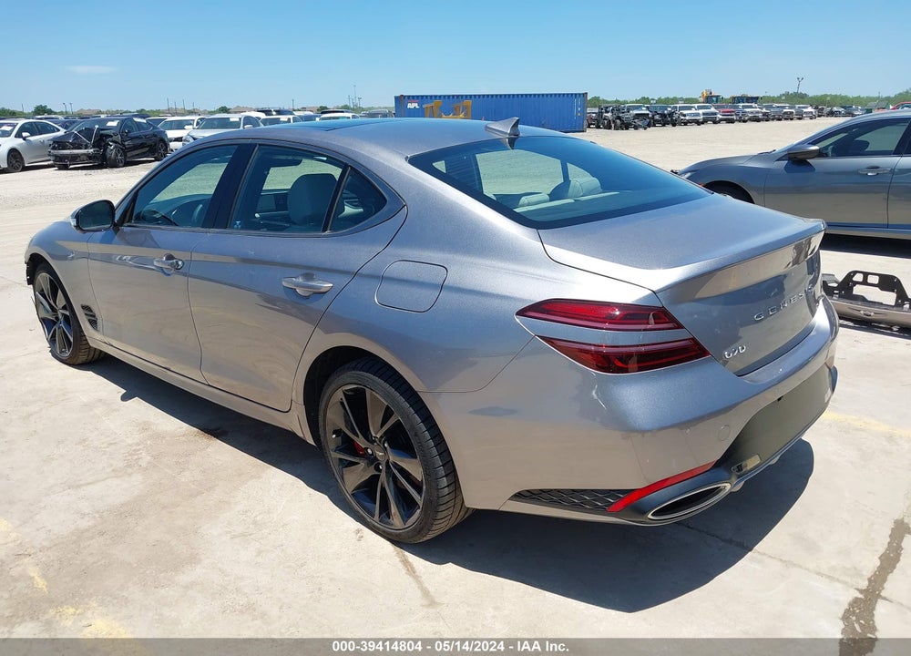 2023 GENESIS G70 3.3T RWD VIN: KMTG54TE3PU127974