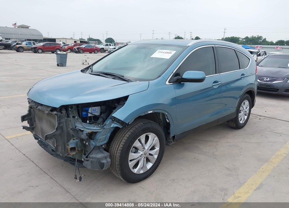 2014 HONDA CR-V EX-L VIN: 2HKRM3H76EH520471