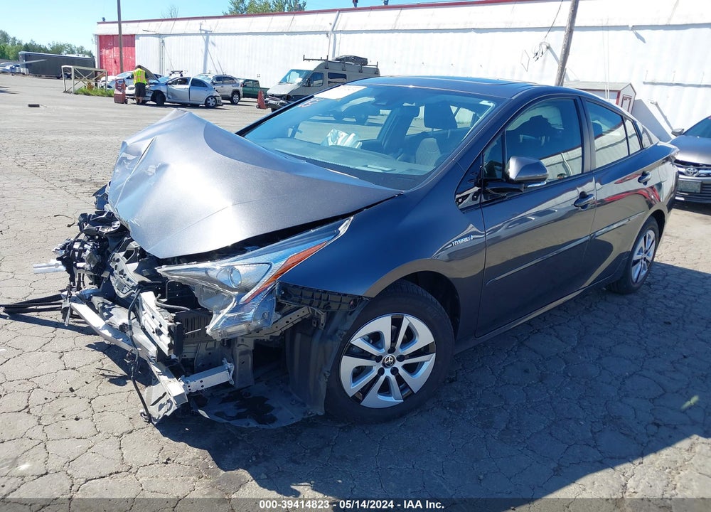 2018 TOYOTA PRIUS THREE VIN: JTDKARFU3J3545744