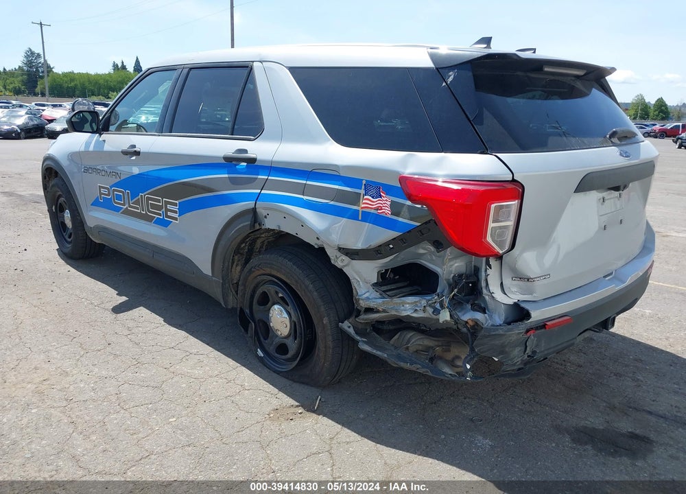 2022 FORD POLICE INTERCEPTOR UTILITY VIN: 1FM5K8AB8NGB48504